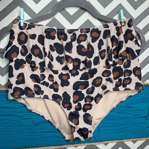 Kortni jeane swimmer. Medium leopard bottoms
